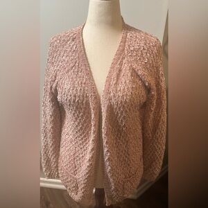 POL Women's Blush Textured Cardigan